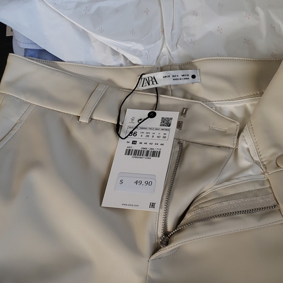 Zara Pants - Zara leather pants
